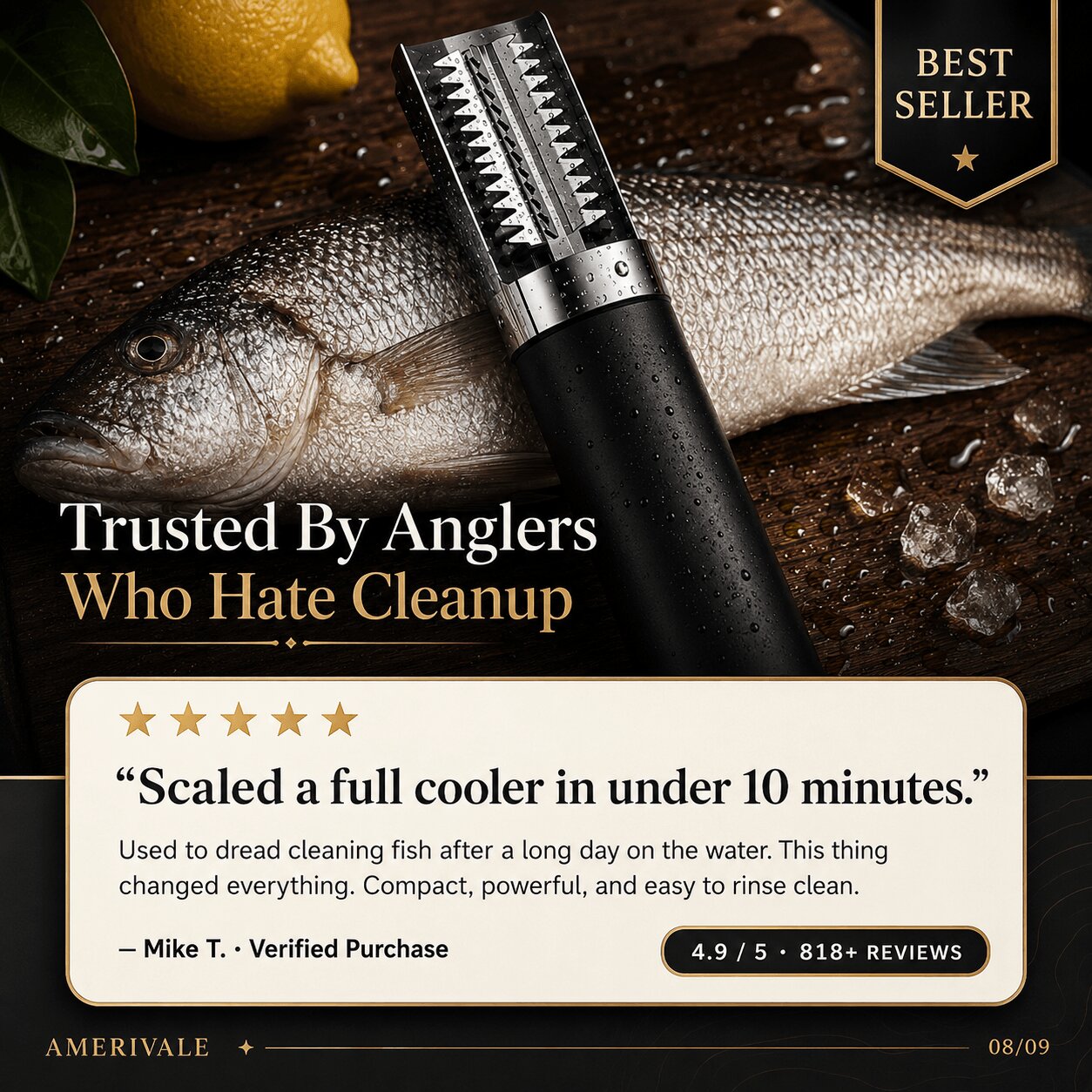 PowerFin™ Pro Electric Fish Scaler