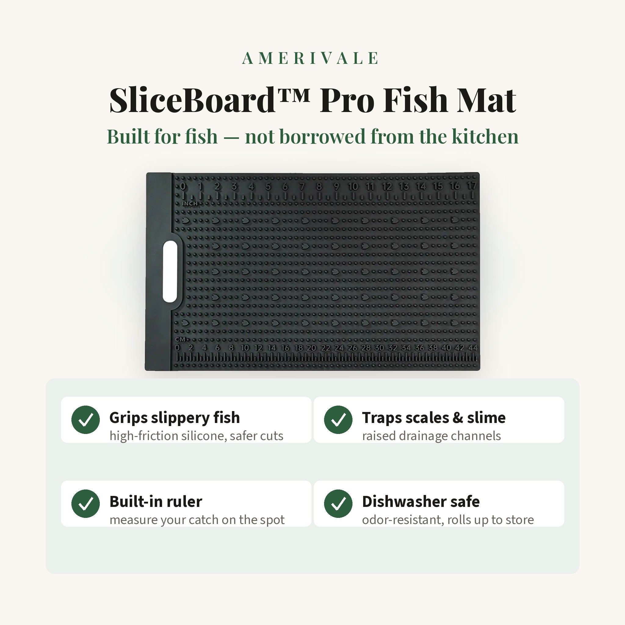 SliceBoard™ Pro Fish Mat