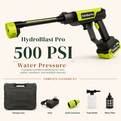 HydroBlast Pro™ 2.0 |  Cordless Pressure Washer