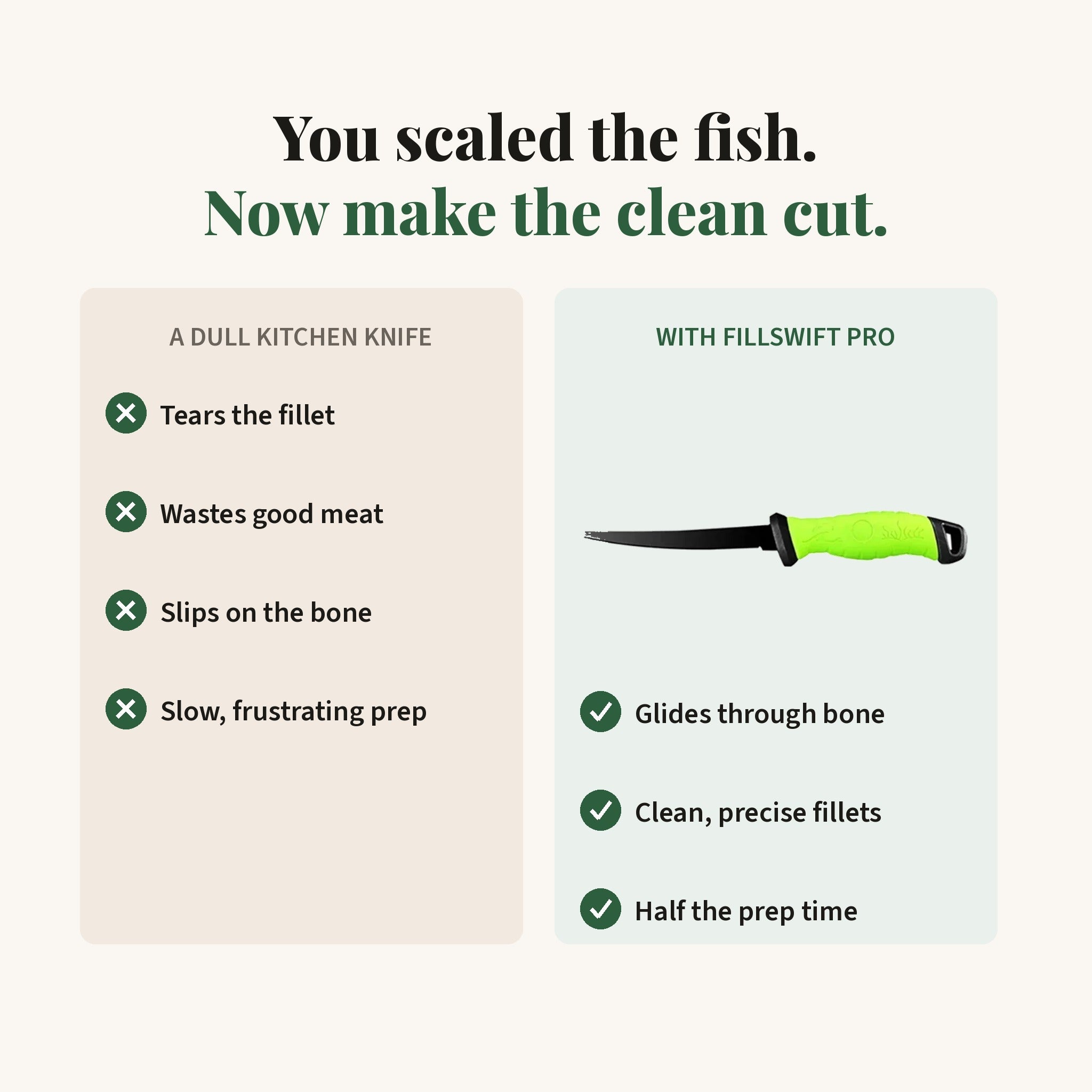 FillSwift™ Pro Fillet Knife