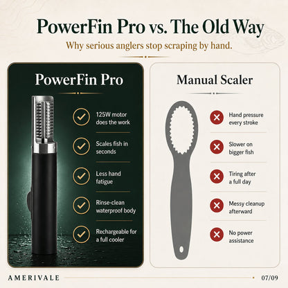 PowerFin™ Pro Electric Fish Scaler