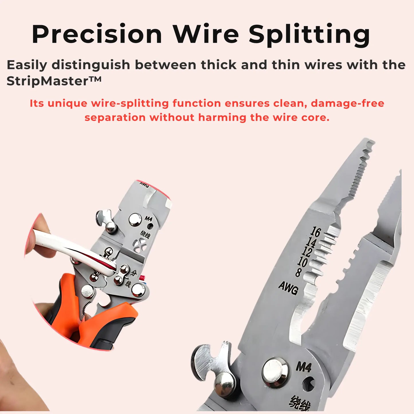 StripMaster™ Multi-Tool Wire Stripper | Precision, Speed, and Effortless Performance in Every Cut