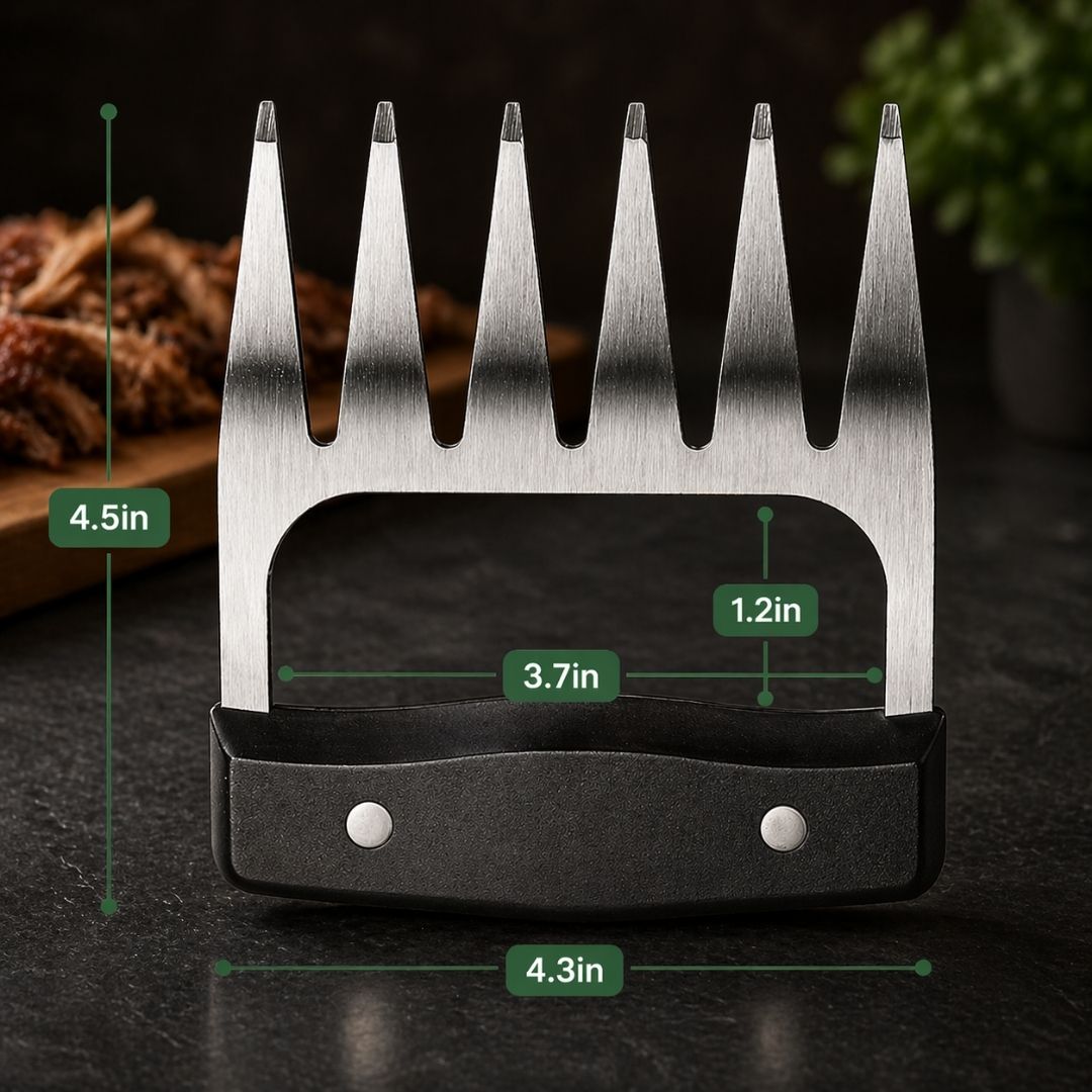 Amerivale™ BBQ Meat Claws | Shred, Lift &amp; Serve with Total Control