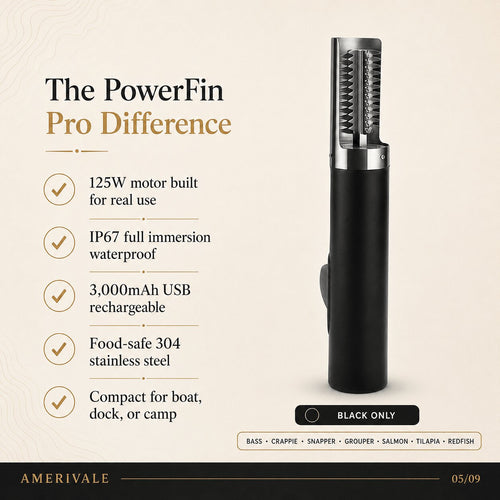 PowerFin™ Pro Electric Fish Scaler
