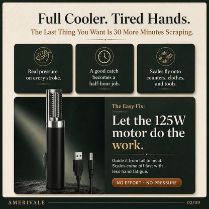 PowerFin™ Pro Electric Fish Scaler