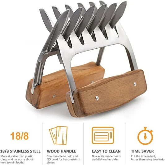 Amerivale™ BBQ Meat Claws | Shred, Lift &amp; Serve with Total Control