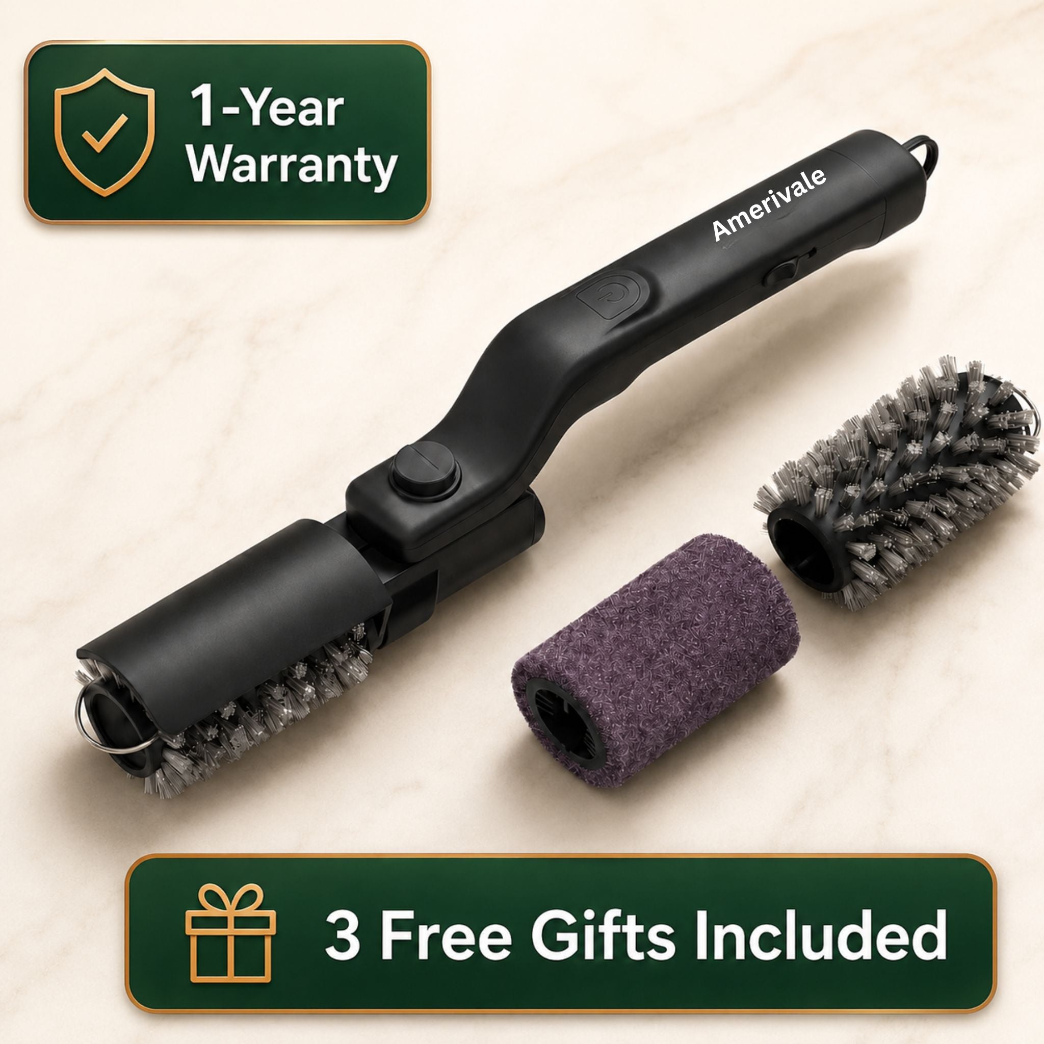 GrillShield Pro kit with 1-year warranty and 3 free gifts included