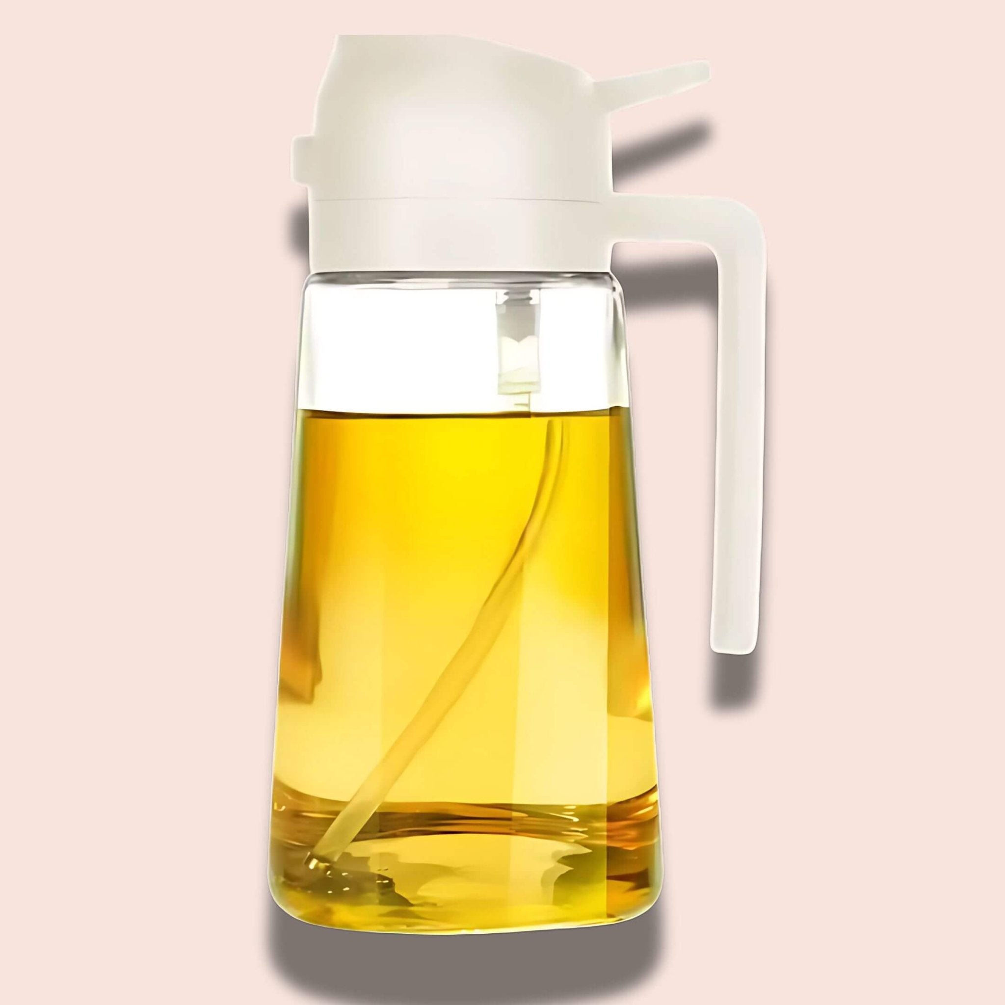 DripLock oil dispenser fine mist spray action coating pan evenly without pooling