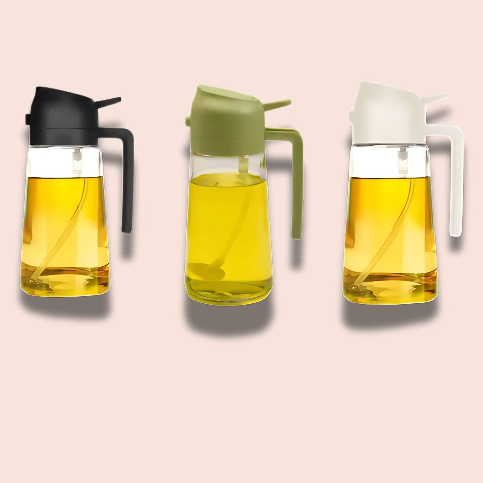 DripLock™ Oil Dispenser | Mess - Free Spray & Pour Control - amerivale