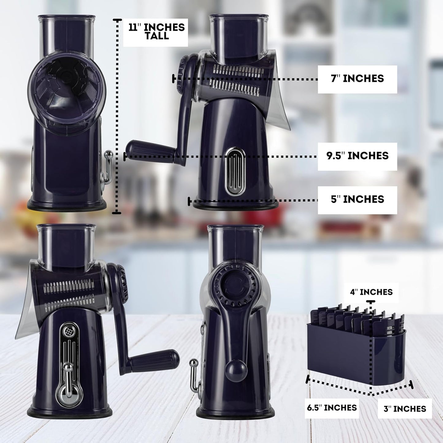 EasySpin Rotary Grater - amerivale