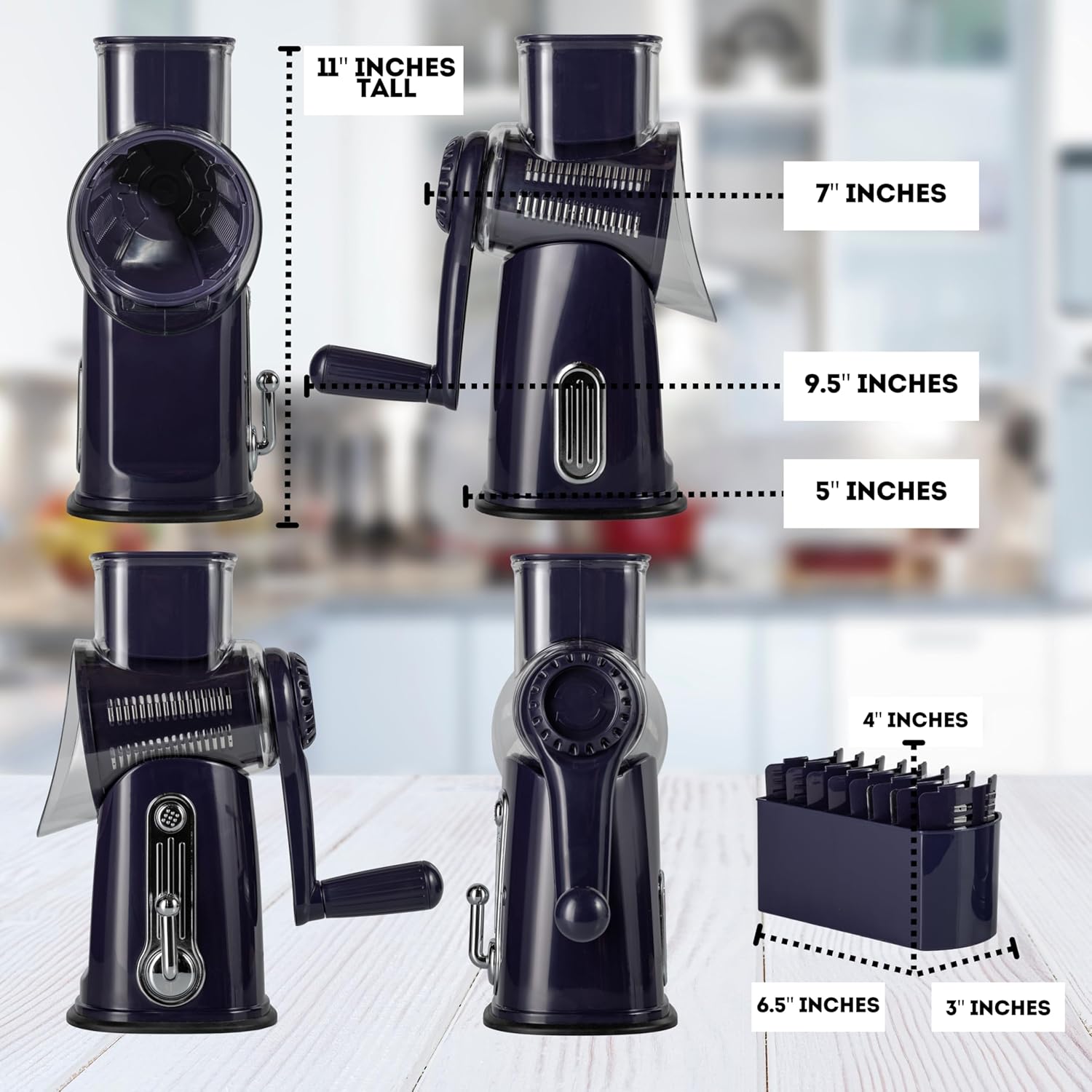 EasySpin Rotary Grater - amerivale