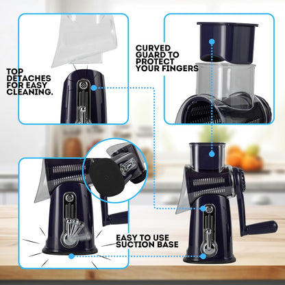 EasySpin Rotary Grater - amerivale