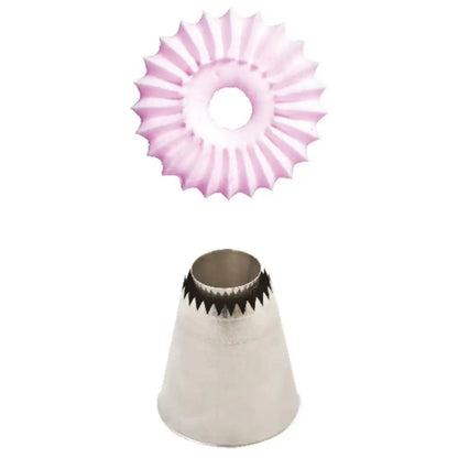 FlowerPipe Pro™ | Russian Piping Tip for Bakery - Style Flowers & Rosettes - amerivale