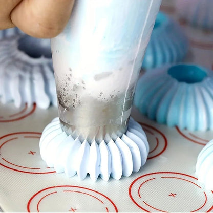 FlowerPipe Pro™ | Russian Piping Tip for Bakery - Style Flowers & Rosettes - amerivale