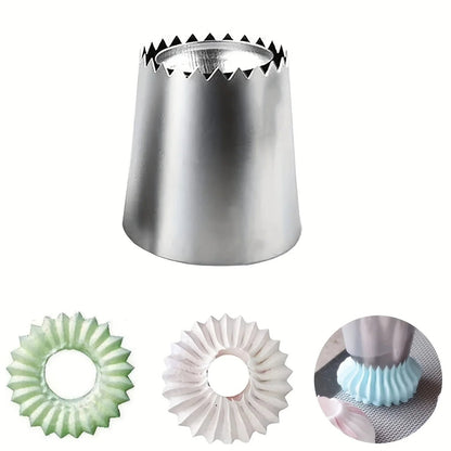FlowerPipe Pro™ | Russian Piping Tip for Bakery - Style Flowers & Rosettes - amerivale