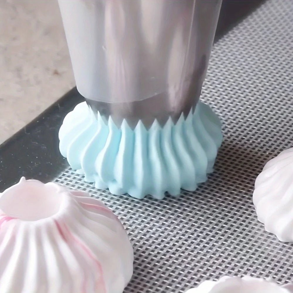 FlowerPipe Pro™ | Russian Piping Tip for Bakery - Style Flowers & Rosettes - amerivale