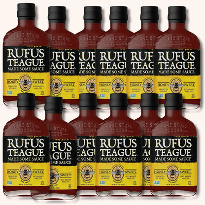 🔥 Rufus Teague Honey Sweet BBQ Sauce | Real Kansas City Flavor