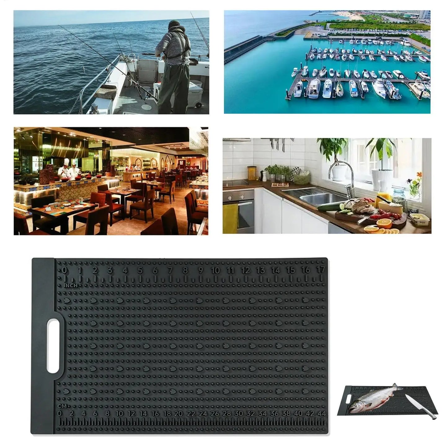 SliceBoard™ Pro Fish Mat