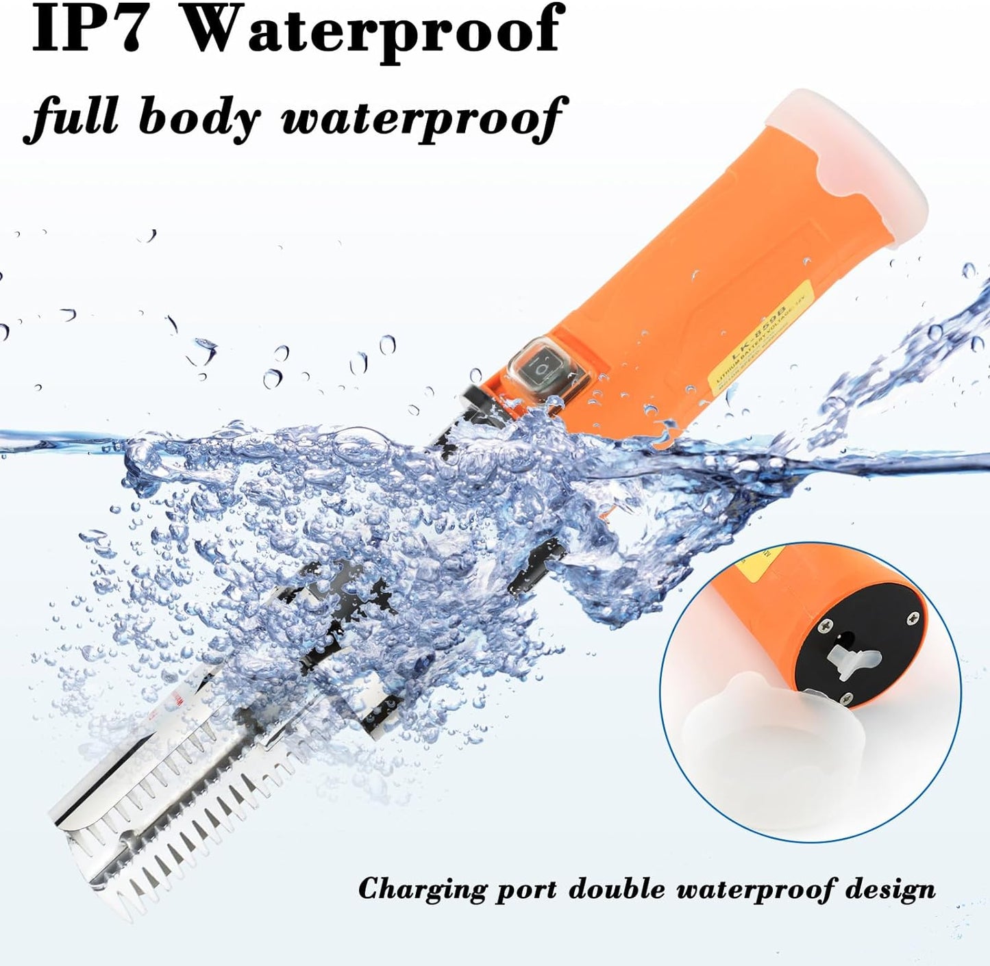 VoltFin™ Pro Cordless Electric Fish Scaler