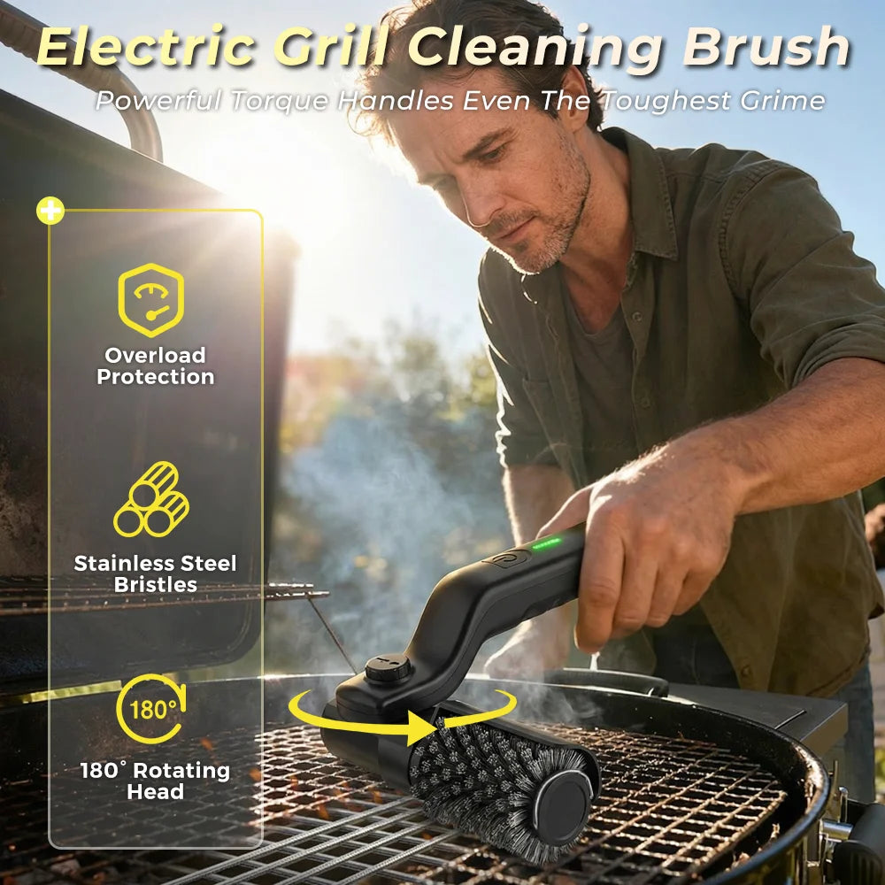 GrillShield™ Pro Electric Cleaning Brush