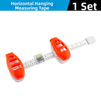 Horizontal positioning ruler
