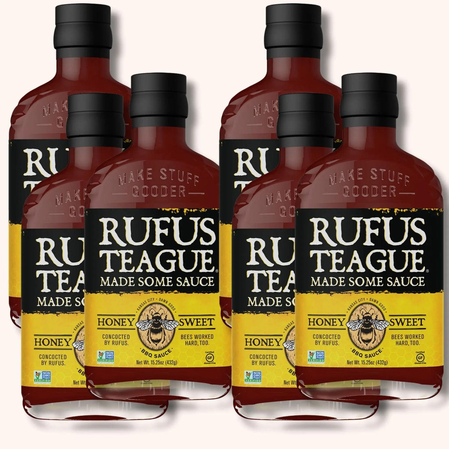 🔥 Rufus Teague Honey Sweet BBQ Sauce | Real Kansas City Flavor