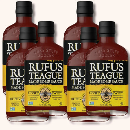 🔥 Rufus Teague Honey Sweet BBQ Sauce | Real Kansas City Flavor