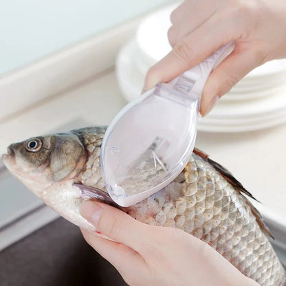 ScaleSwift™ Pro Fish Scaler | No - Mess Scale Remover with Built - In Guard - amerivale