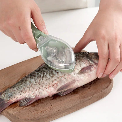 ScaleSwift™ Pro Fish Scaler | No - Mess Scale Remover with Built - In Guard - amerivale